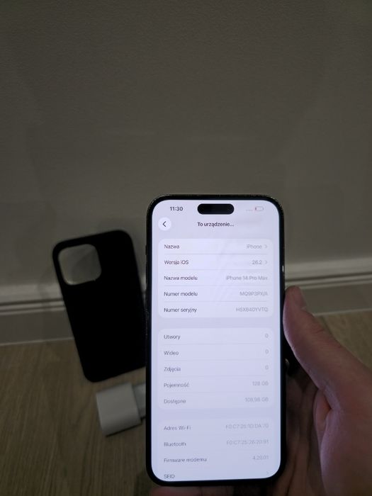 Iphone 14 pro max 128gb - 86% baterii