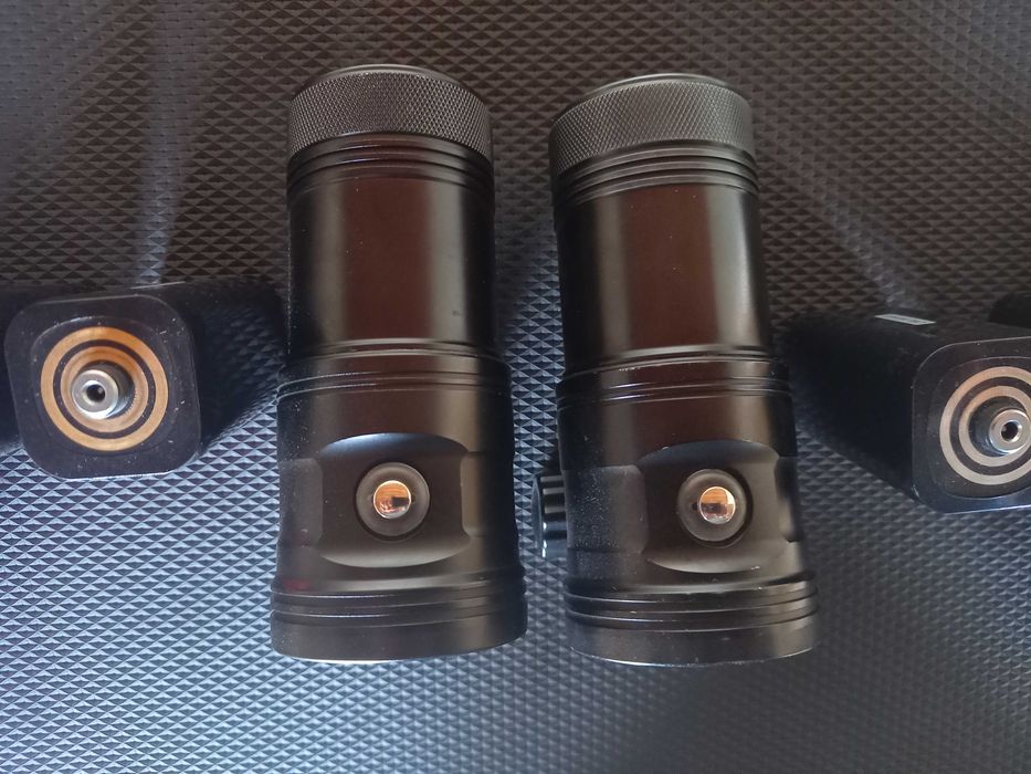 Foco de mergulho kit video/foto 5000 lúmens c/ braços Loc-line