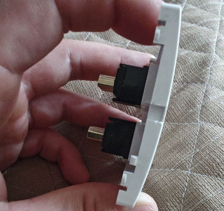 Розетки HDMI двойные HDMI разъем вход двойной SIMON PL-1329