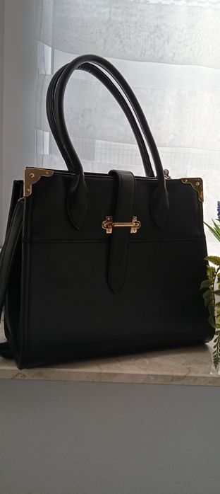 Torebka damska elegancka czarna