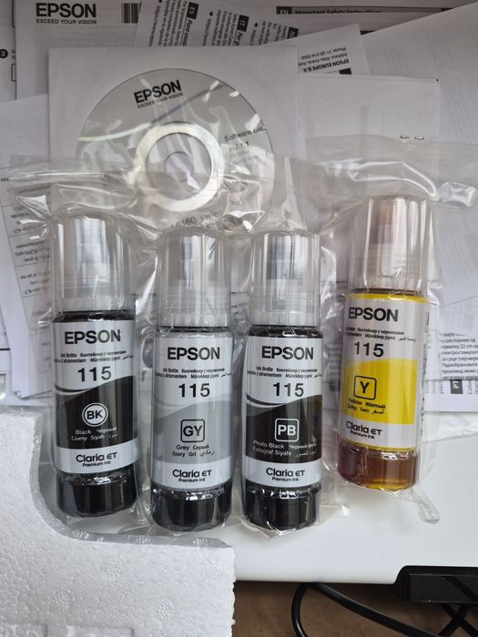 Nowa drukarka epson L8160