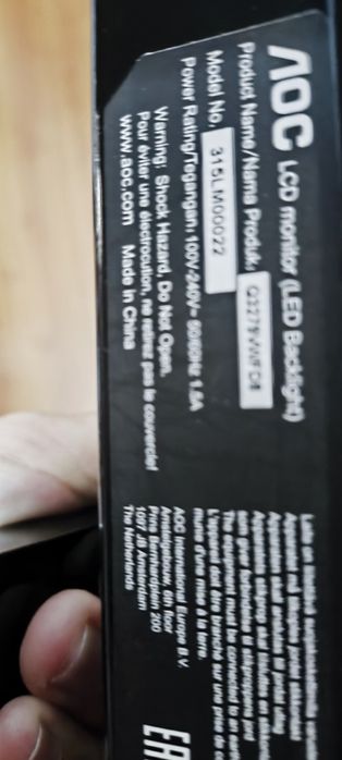 Monitor AOC 27 polegadas