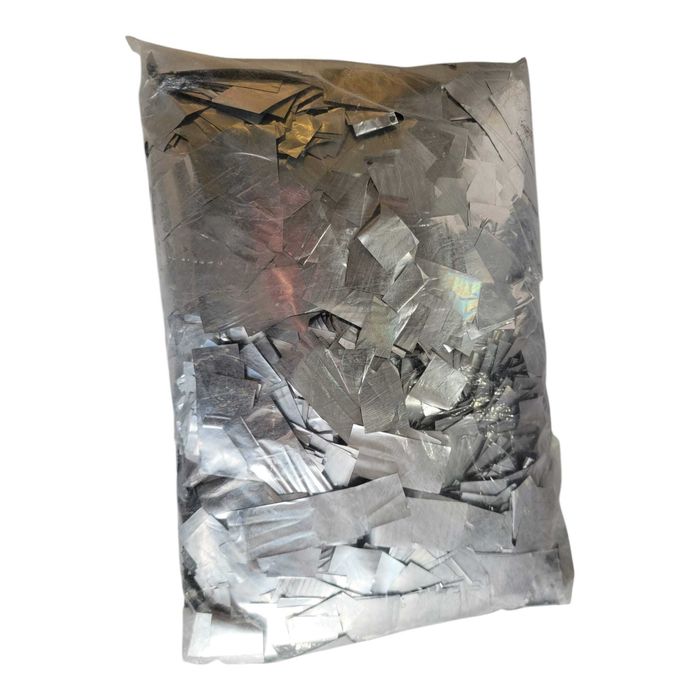 Confettis Metálicos Dourados ou Prateados 1Kg – Recarga Profissional para Canhões