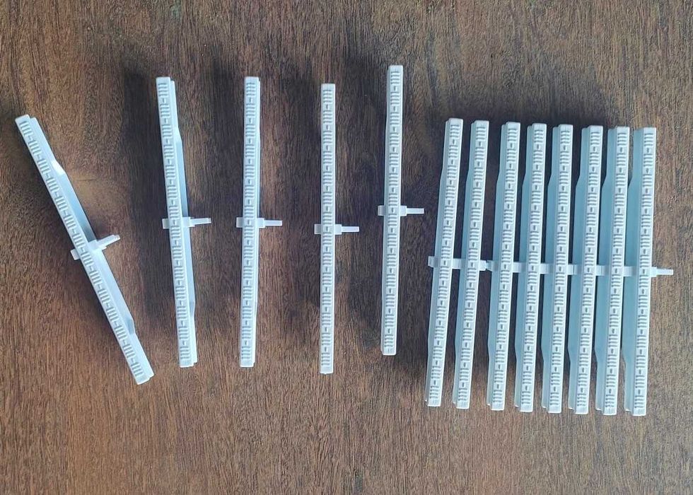 Grelhas flexíveis para piscina (metro Linear)