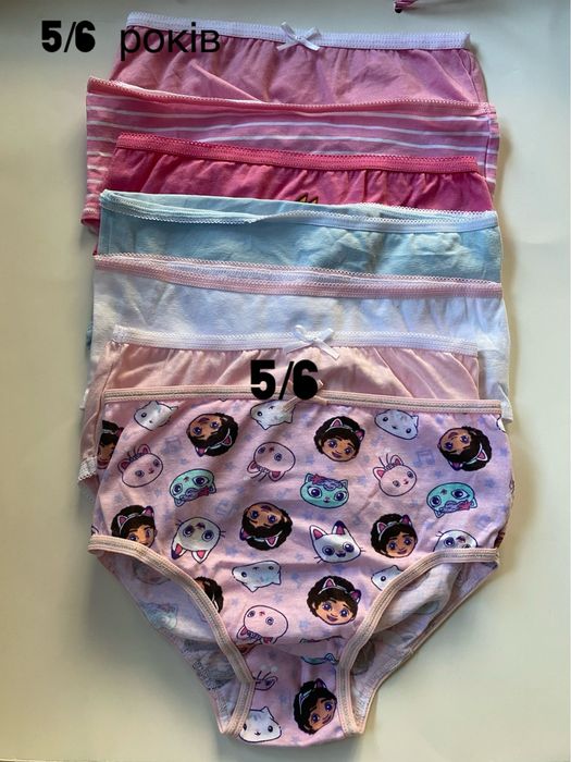 Труси для дівчинки,дитяча білизна Primark бавовнаЧудова якість-25грн