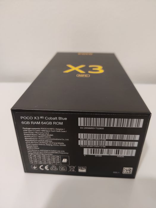 Xiaomi Poco X3 NFC