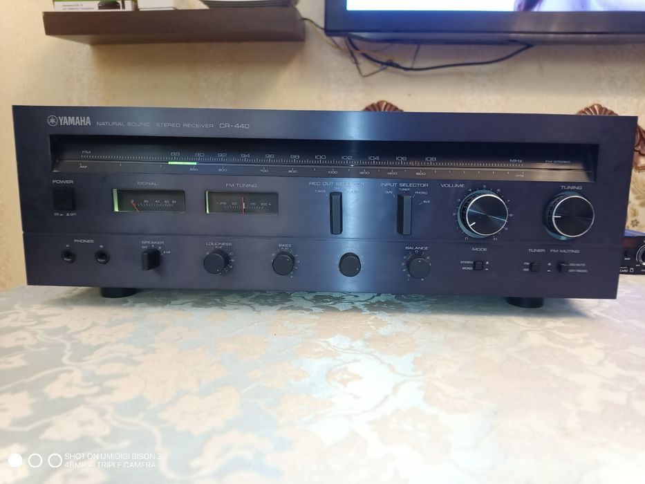 винтажный ресивер Yamaha CR -440 stereo