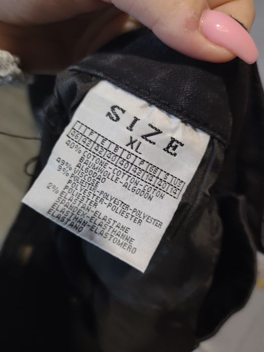 Damskie rurki jeans damska bluza lekka na zamek