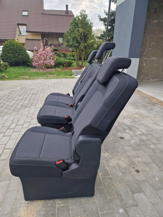 FOTELE FORD transit custom Tourneo 2024 trzeci rząd tył