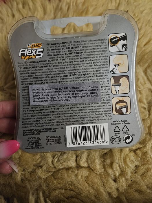 BIC Wkłady do golenia Flex 5 Hybrid Refill 4 szt.