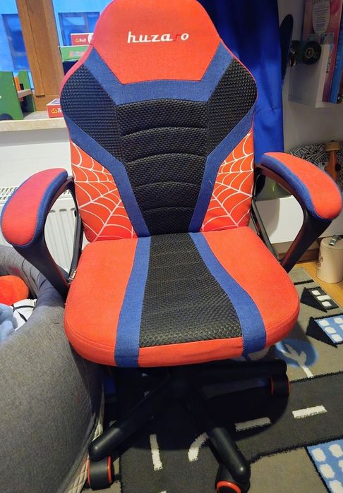 Fotel gamingowy dla dziecka Huzaro Spiderman. Super stan. Polecam.