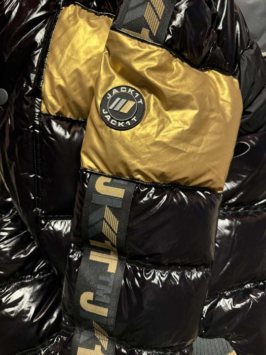 Kurtka czarna  Jack1t Jackit puchowa stan idealny rozmiar S