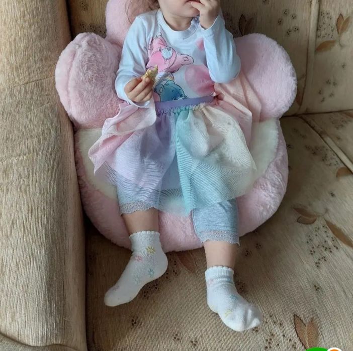 М'яка іграшка крісло для дітей маленьких