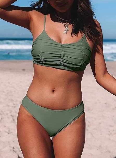 Nowy strój kąpielowy/ dwuczęściowy/bikini/majtki/biustonosz R-L !4038!