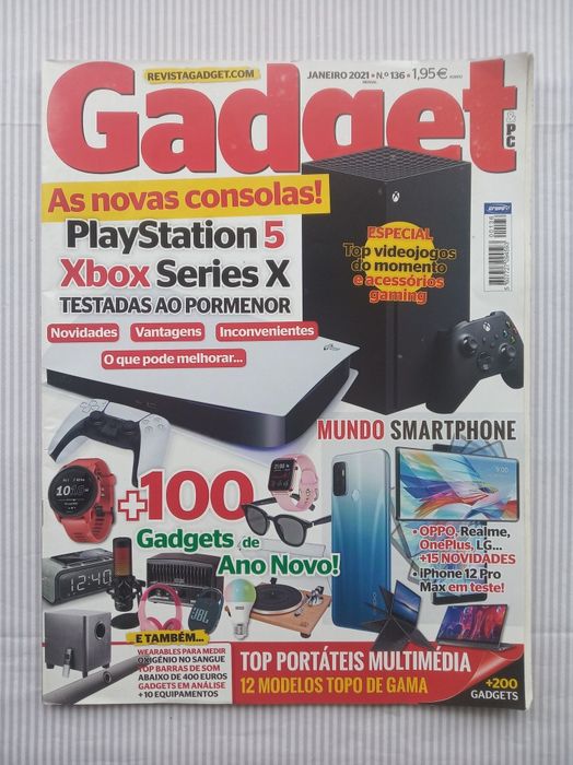 8 revistas GADGET e GADGET GAMER , interessante