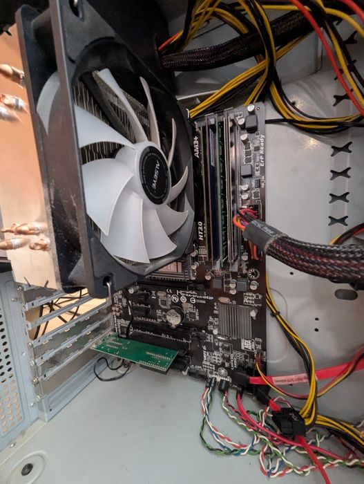 Комплект на fx-8300, материнка, 20gb ОЗУ, кулер