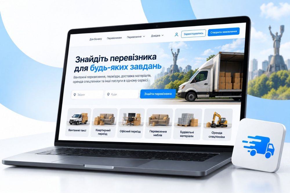Продаж онлайн-сервісу вантажних перевезень