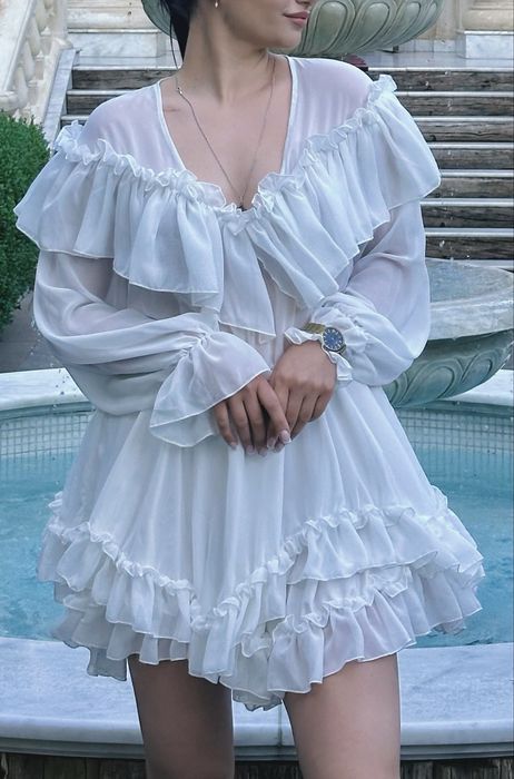 Легка біла сукня CHER17