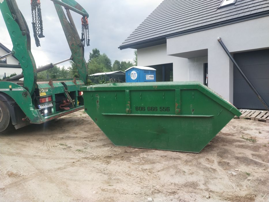 Wynajem Kontenera Śmieci Odpady Wywóz Gruzu Papy Mebli Utylizacja