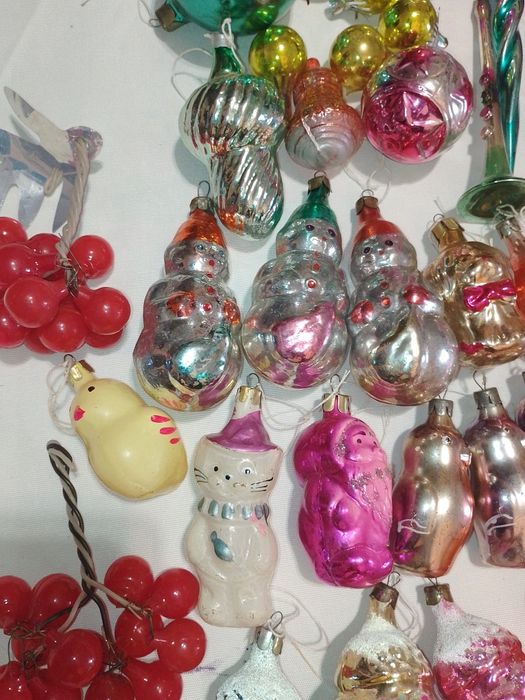 Ёлочные игрушки СССР