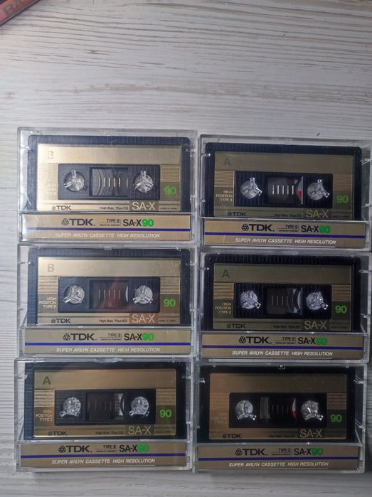 TDK SA -X 90 хромові аудіокасети