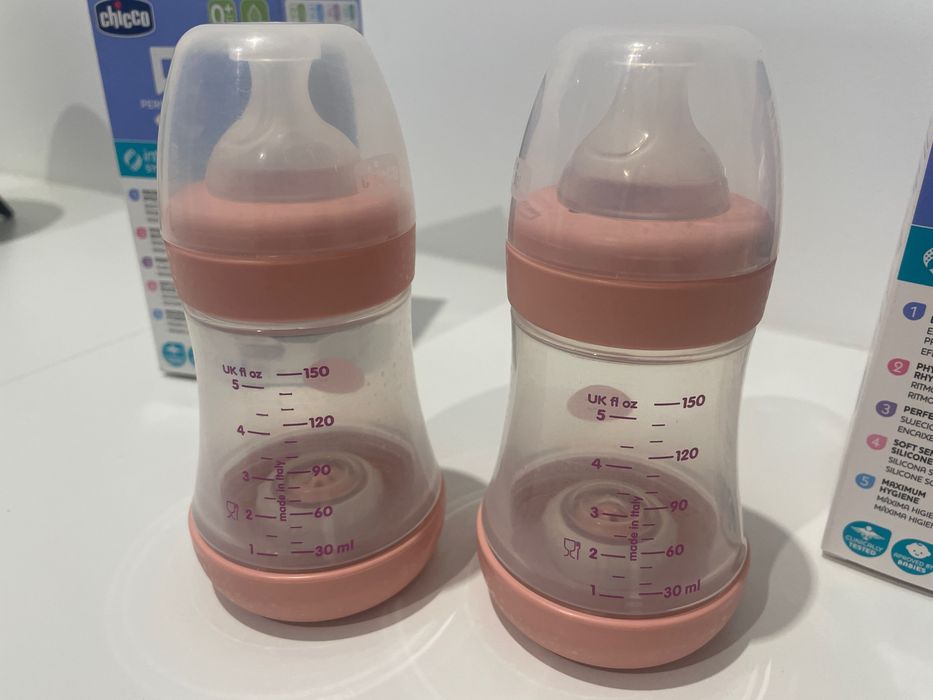 2 biberões chicco Perfect 5 - 150ml