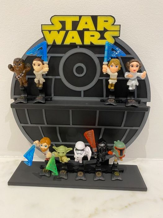 Expositor suporte figuras Star Wars Kinder