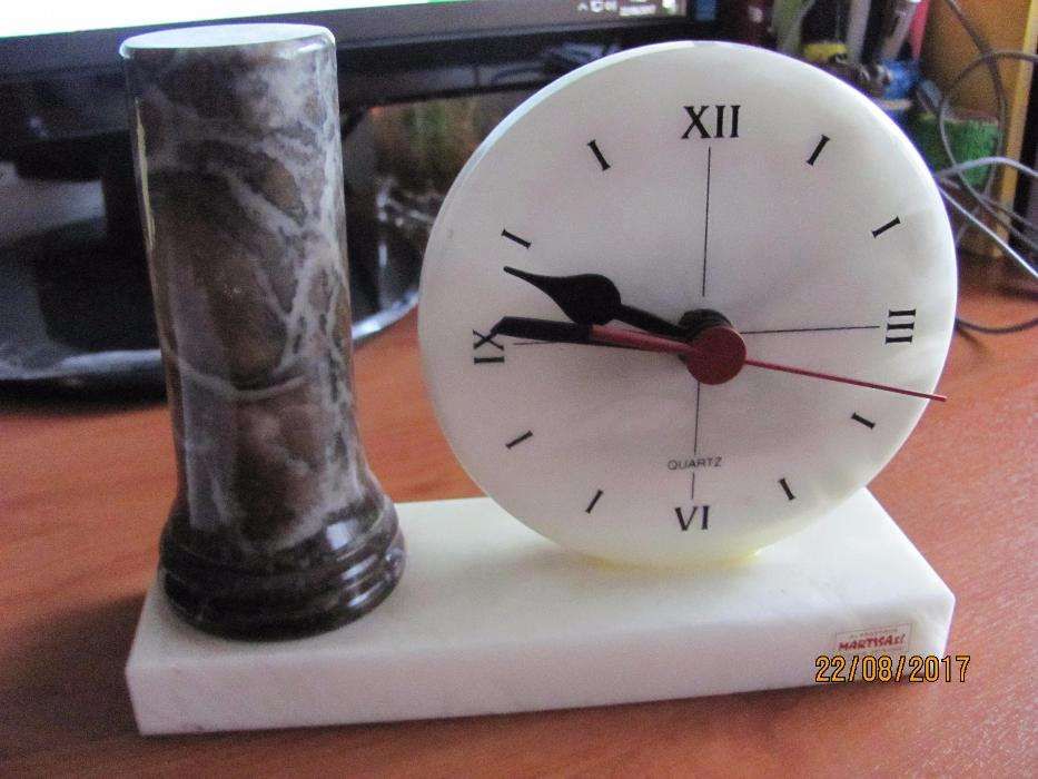 Marble Clock - New Price