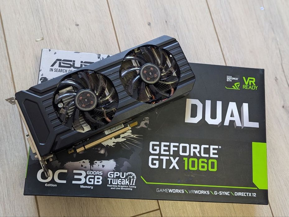 Продам відеокарту GeForce GTX 1060  3GB GDDR5 Stalker 2