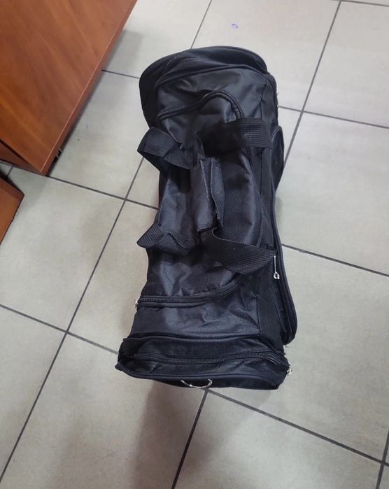 Torba podróżna czarna 80×43×35 cm