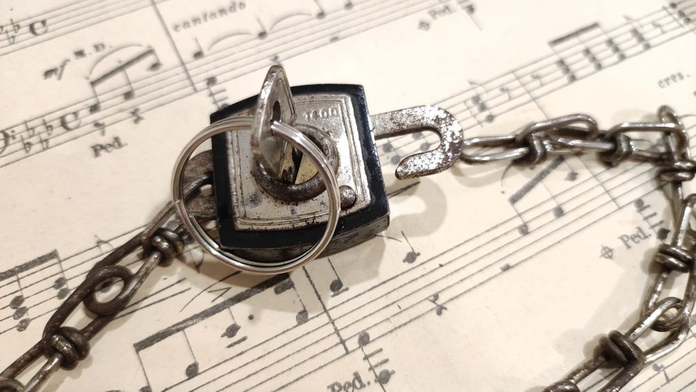 Cadeados de bicicleta antigos