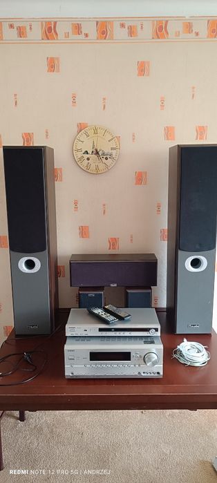 Onkyo TX-SR604E + DV-SP405 + kolumny 5.1 Maudio