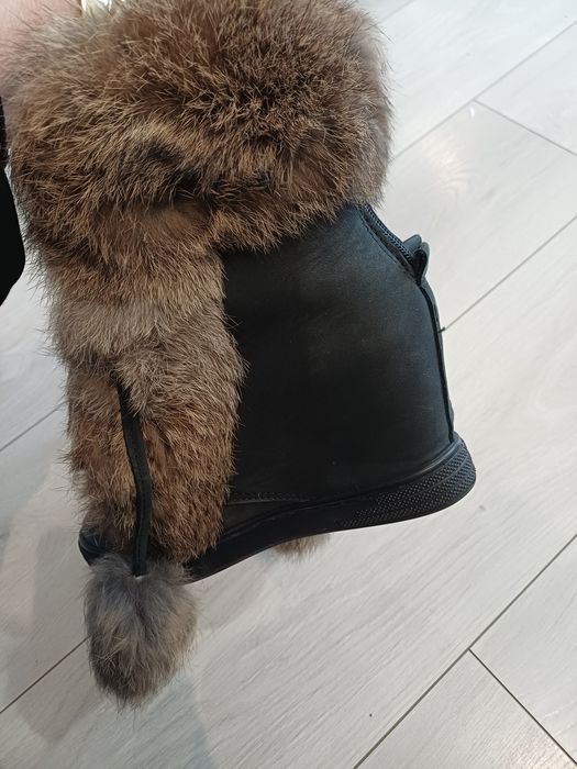 Booci botki koturna futro jenot