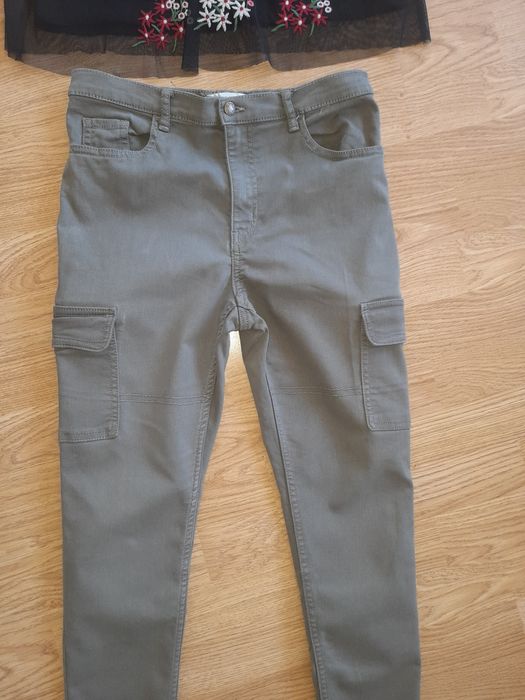 Komplet Bluzka Zara 152cm i spodnie h&M 164cm