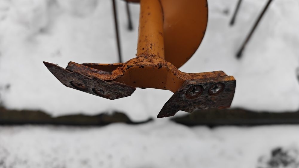 Бур ледобур для рыбалки зимней времён ссср