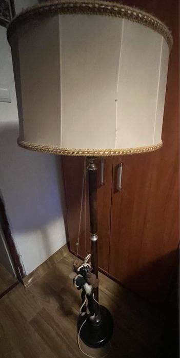 LAMPA duża stojąca PRL