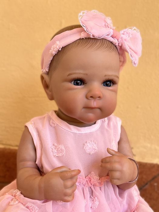 Лялька Реборн дівчинка Бетті Повністю Вінілова