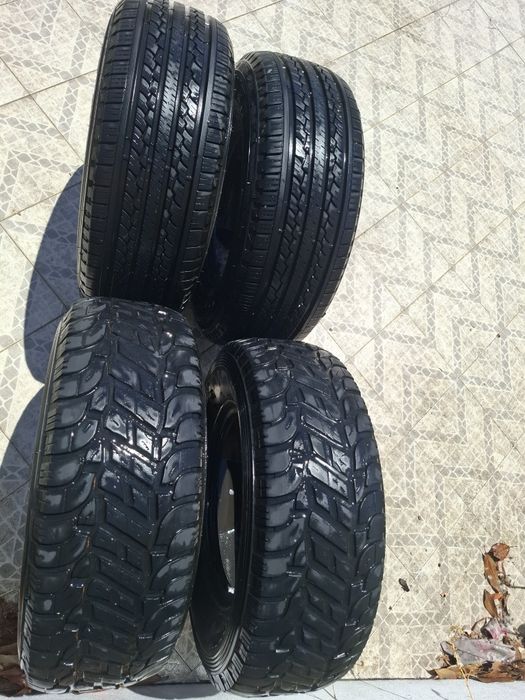 Conjunto de 4 Pneus 265/70 R15 (Yokohama + Three-A)