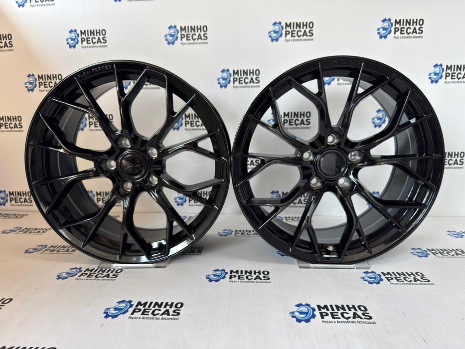 Jantes Fav1 (model-06) BMW em 18 (5x120) preto brilho