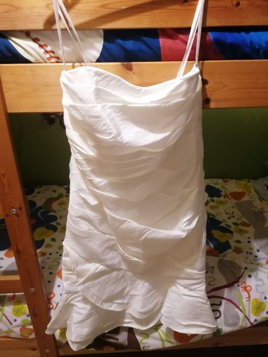 Vestido de cerimonia branco