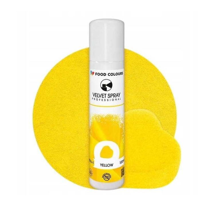 Zamsz barwnik spożywczy do monoporcji żółty 100ml foods colours