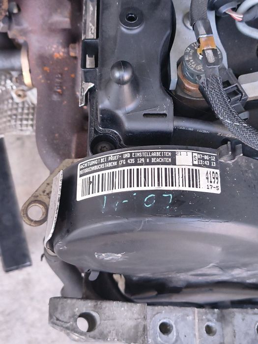 Motor Volkswagen 2.0tdi 170cv CFG
