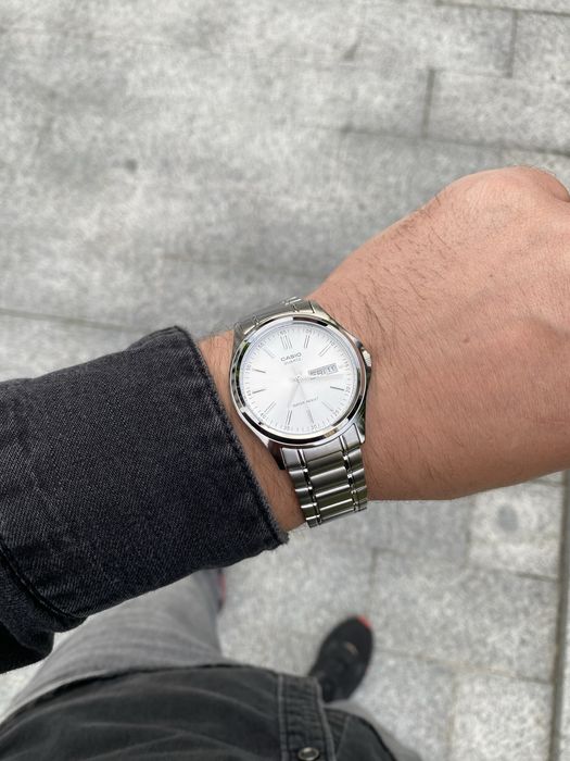 Оригінальний чоловічий годинник Casio, часи Касіо з гарантією!