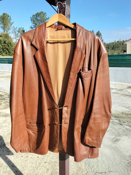 Casaco pele, homem, tam 50