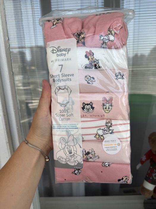 Набір дитячих боді primark (0-3) 62 розмір