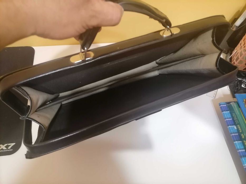 Портфель чоловічий банківський з натуральної шкіри