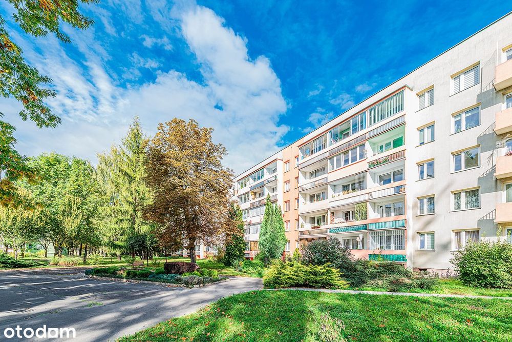 Przestronne i słoneczne mieszkanie 3 pokojowe z balkonem, niski czynsz