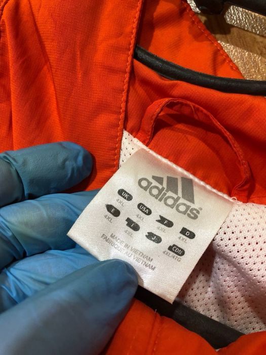 Спортивный костюм Adidas оранжевый размер четыре 4XL