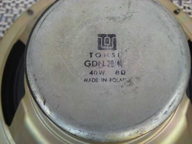 Tonsil GDN 20/40 głośnik 20 40  8Ohm  średnica 20cm głęboki kosz