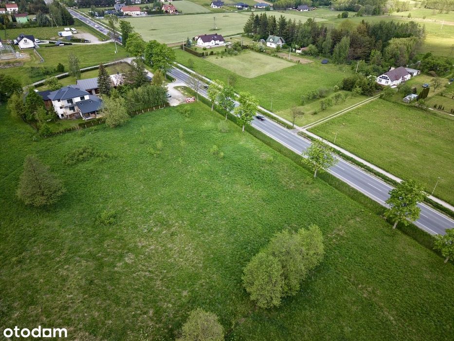 Działka inwestycyjna 7 159 m², MPZP UMN1 – Rymanów